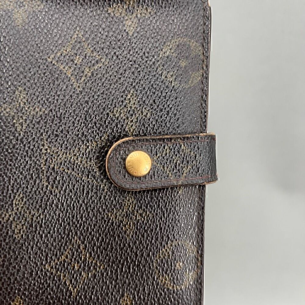 Louis Vuitton Vintage Monogram Bifold Wallet Kisslock Old Money Dark Academia - Picture 3 of 16